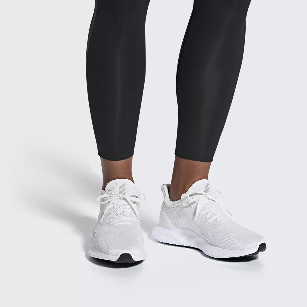 Adidas Alphabounce Beyond Tenis Para Correr Blancos Para Mujer (MX-38482)